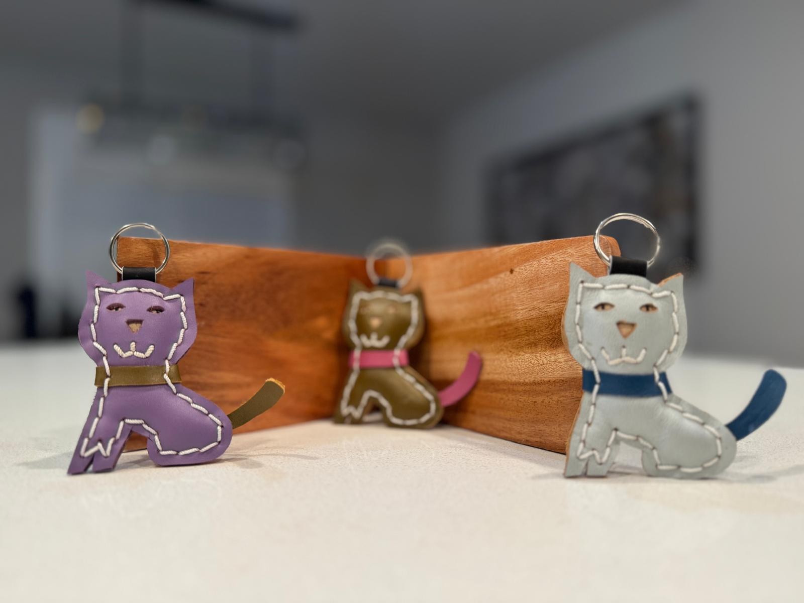 Leather Animal Keychain photo 7
