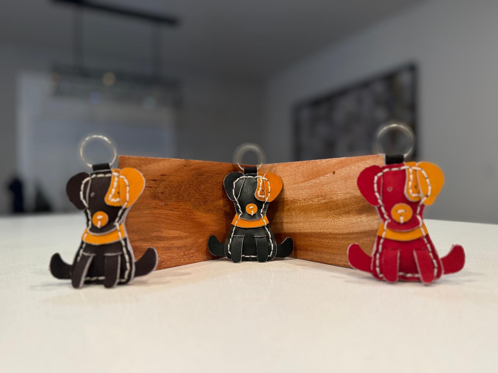 Leather Animal Keychain photo 3