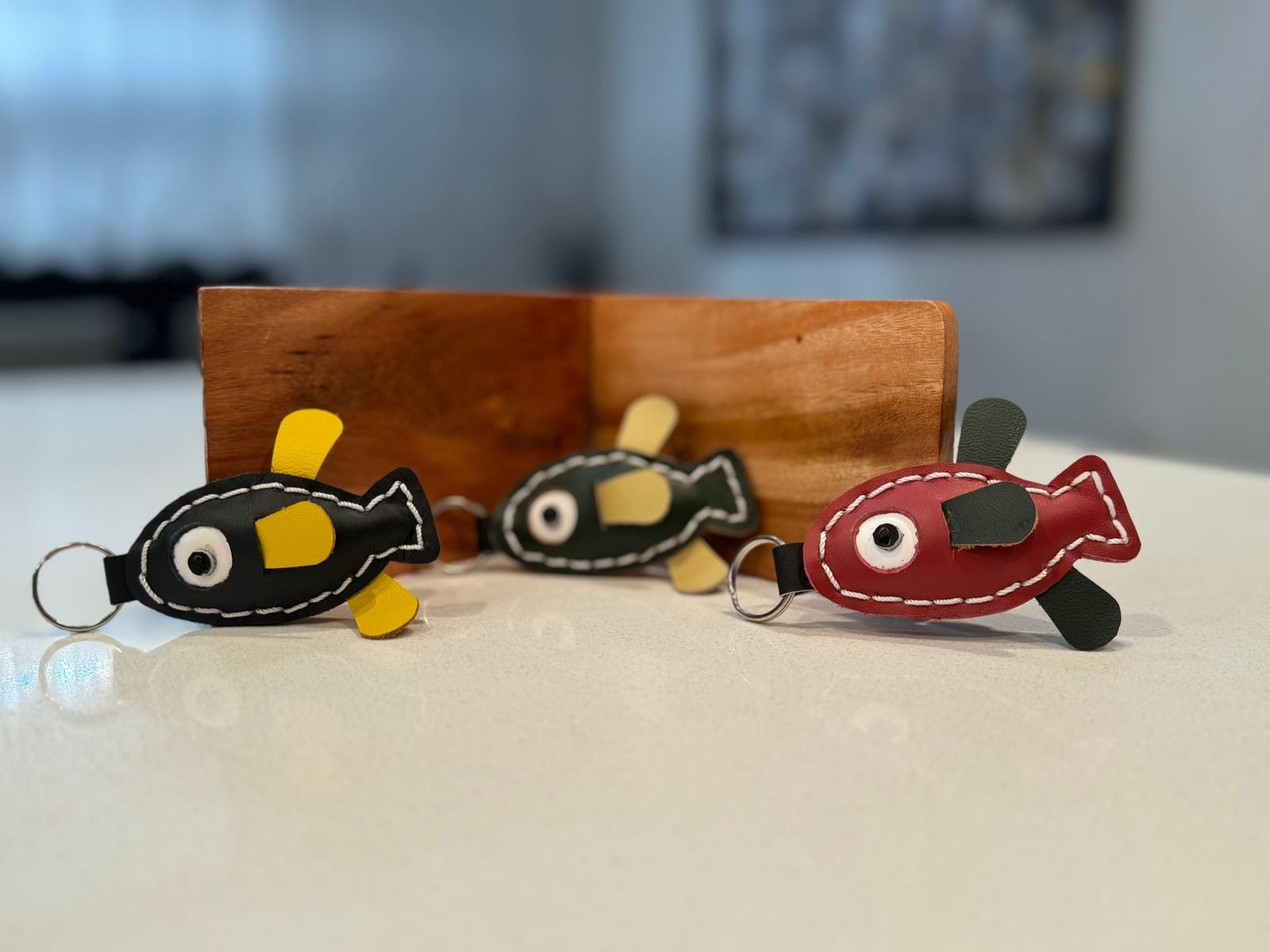 Leather Animal Keychain photo 8