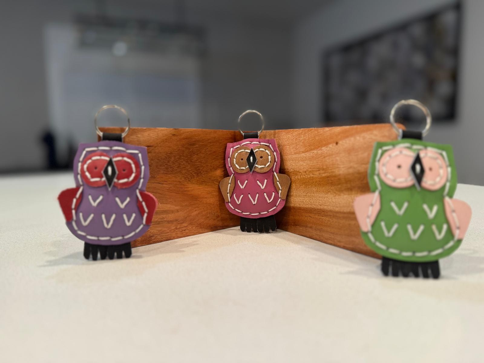 Leather Animal Keychain photo 4