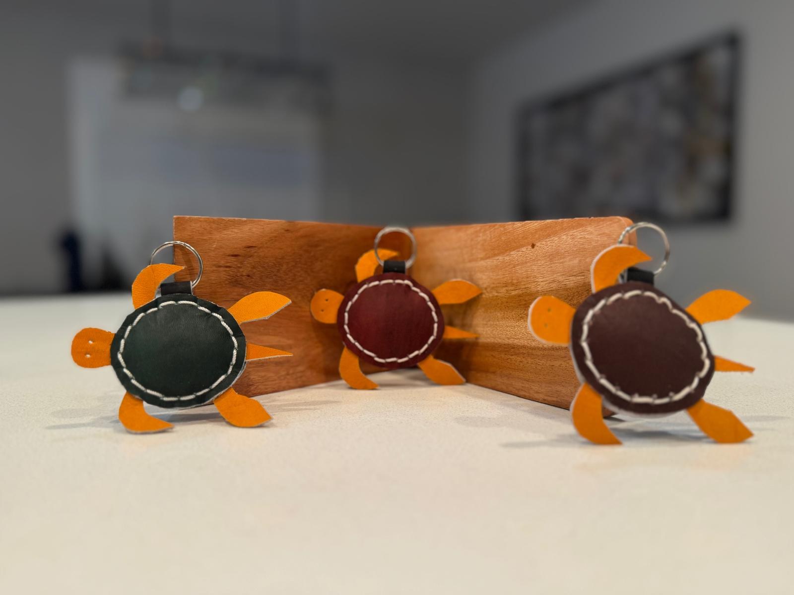 Leather Animal Keychain photo 5