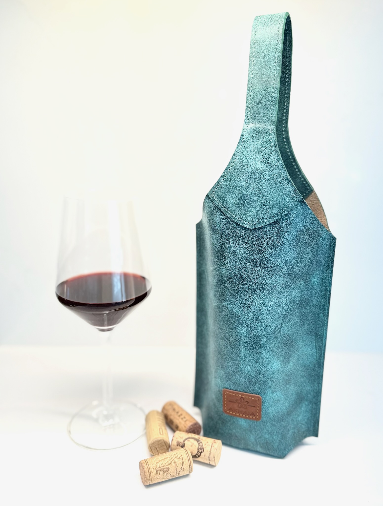 Leather Wine Holder photo 6